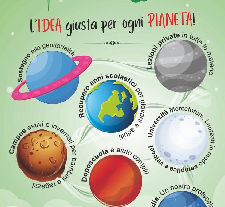 PIANETA IDEA: TUTTI I GIORNI VIDEOLEZIONI ONLINE SU TUTTA ROMA E PROVINCIA
